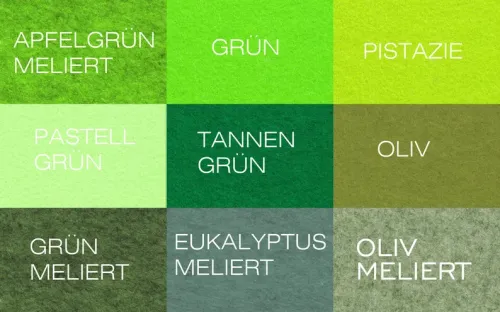 Sterne Filzuntersetzer / Deko Stern Platzset aus Filz – dekorativ und praktisch 54 Farben - 8 Größen